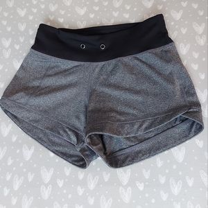 Grey and Black Athletic Shorts from 90 Degrees